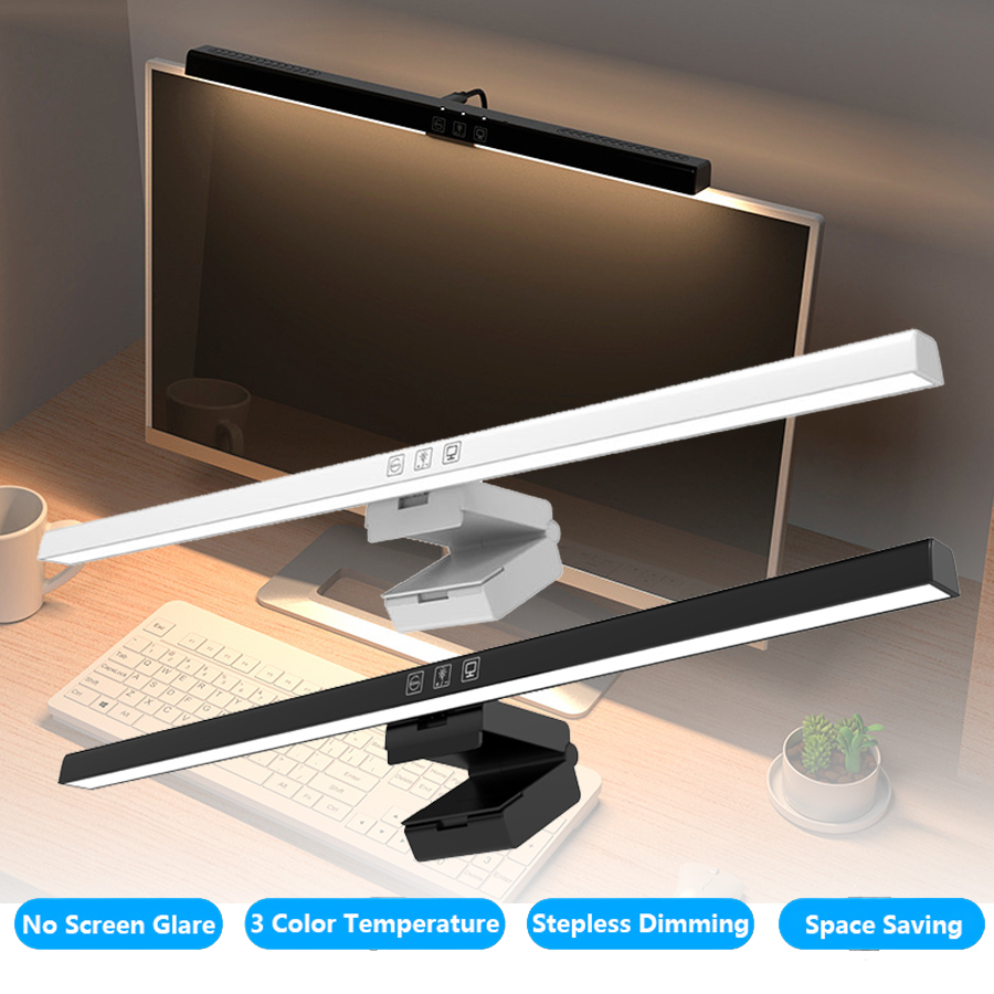 Barra de luz suspensa para mon - Desk Setup Lamp avaliação e preço