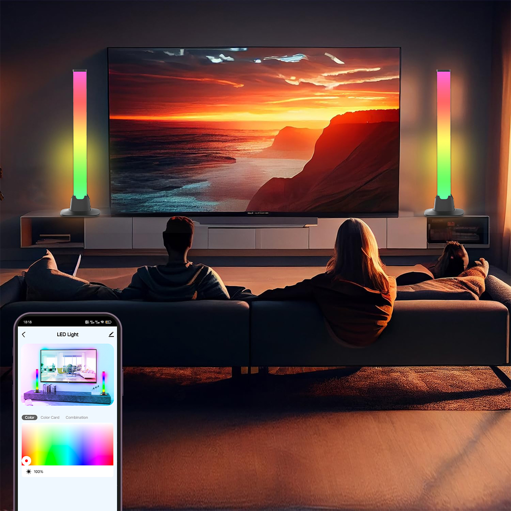 Luzes LED RGB Tuya WIFI para T - Desk Setup With Tv avaliação e preço